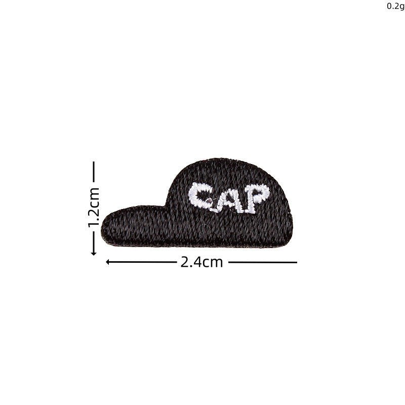 Wholesale Cute cartoon iron-on flower cherry embroidery patch